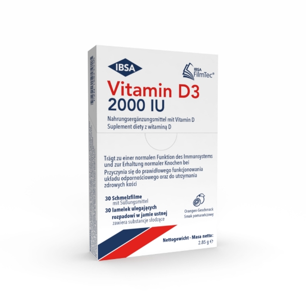 Bild von Vitamin D3 IBSA 2000 IE